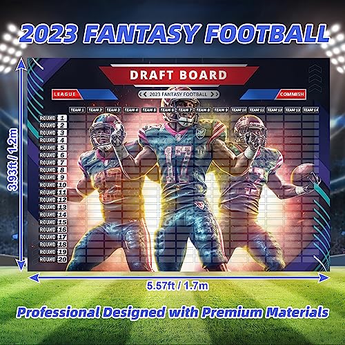 Fantasy Football Draft Board 20232024 Kit, 2023 Fantasy Football Draft