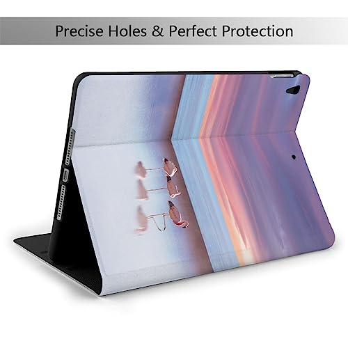 Beautiful Animal Flamingo Case Fit for IPad Air 3 Pro 10.5 Inch Case with Auto Sleep/Wake Ultra Slim Lightweight Stand Leather Cases