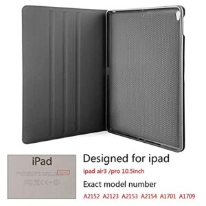 Celestial Peace Wild Flower Case Fit for IPad Air 3 Pro 10.5 Inch Case with Auto Sleep/Wake Ultra Slim Lightweight Stand Leather Cases