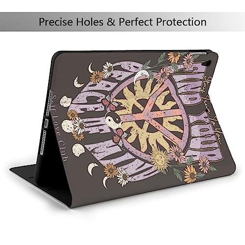 Celestial Peace Wild Flower Case Fit for IPad Air 3 Pro 10.5 Inch Case with Auto Sleep/Wake Ultra Slim Lightweight Stand Leather Cases