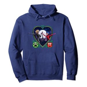 Miraculous Ladybug and Cat Noir The Movie Heart Pullover Hoodie