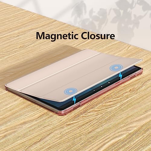 CMGOE Case Cover Specifically Designed for All-New Amazon Fire Max 11 Tablet (Only Compatible with Fire Max 11 2023 Release) - Slim Fit Standing Cover with Auto Sleep/Wake (Rose Gold)