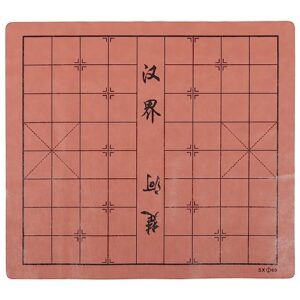 chinese chess leather chess board tournament chess mat double-sided checkerboard rollable for beginner chess set lightweight non slip classic accessories