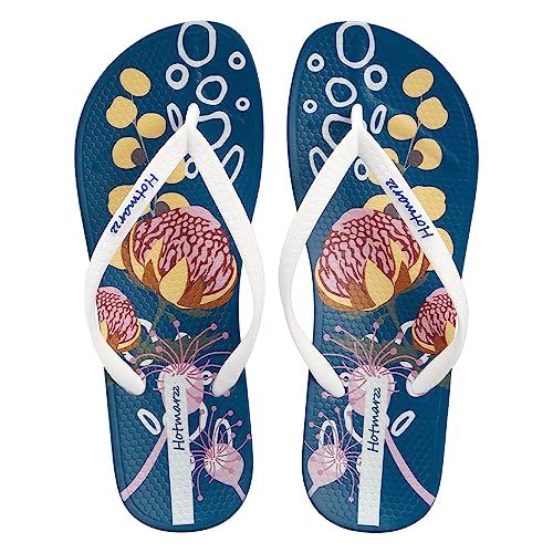 Hotmarzz Women's 2023 Series Summer Flip Flops Size 8 US / 39 EU, 7068 White