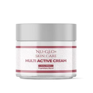 nu-glo cream - nu glo skincare face cream, nuglo multi active cream (1 pack)