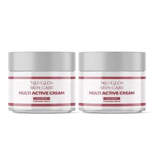 Nu-Glo Cream - Nu Glo Skincare Face Cream, NuGlo Multi Active Cream (2 Pack)