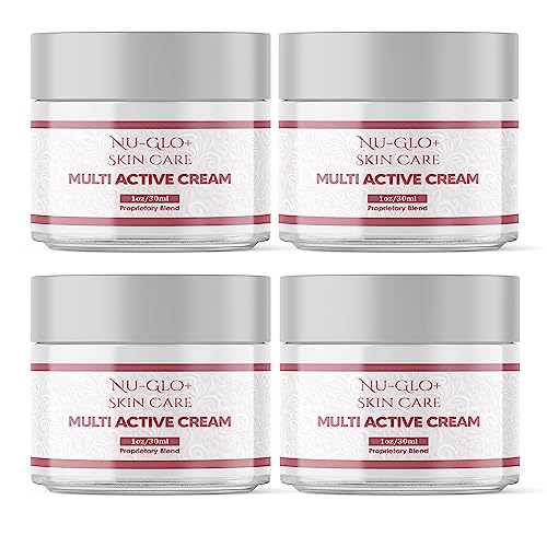 Nu-Glo Cream - Nu Glo Skincare Face Cream, NuGlo Multi Active Cream (4 Pack)