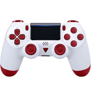 buertt replacement wireless controller for ps4/slim/pro, with upgraded joystick/dual vibration/6-axis motion sensor/audio function