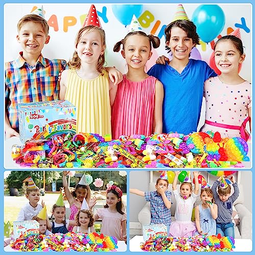 606 PCS Party Favors for Kids4-8, Fidget Toys Pack, Birthday Gift Toys, Goodie Bag Stuffers for Kids, Treasure Box Toys for Classroom, Pinata Stuffers Toys, Carnival Prizes,Classroom Prizes for Kids