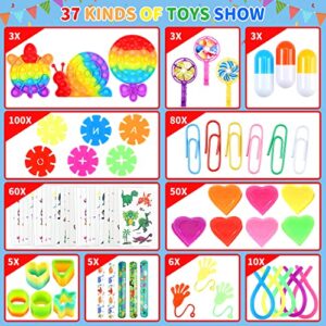 606 PCS Party Favors for Kids4-8, Fidget Toys Pack, Birthday Gift Toys, Goodie Bag Stuffers for Kids, Treasure Box Toys for Classroom, Pinata Stuffers Toys, Carnival Prizes,Classroom Prizes for Kids