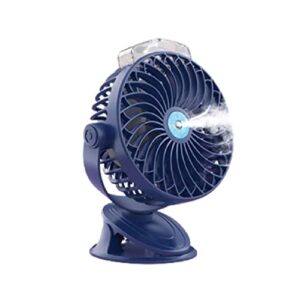 desktop air cooler portable rechargeable water humidifier mist air conditioner 4000mah table cooling fan bedroom