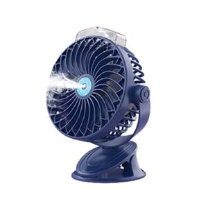 Desktop Air Cooler Portable Rechargeable Water Humidifier Mist Air Conditioner 4000mah Table Cooling Fan Bedroom