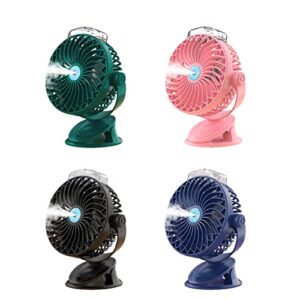 Desktop Air Cooler Portable Rechargeable Water Humidifier Mist Air Conditioner 4000mah Table Cooling Fan Bedroom