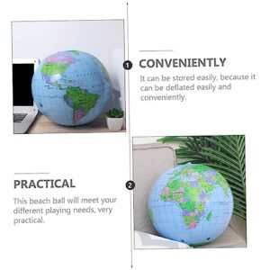 ibasenice Floating Ball Toy Pool Inflatable Beach Ball PVC Beach Toy Ball PVC Beach Ball Toy Inflatable Beach Ball Toy Water Swimming Pool Inflatable Ball Mini Doll Child