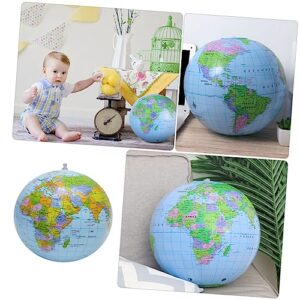 ibasenice Floating Ball Toy Pool Inflatable Beach Ball PVC Beach Toy Ball PVC Beach Ball Toy Inflatable Beach Ball Toy Water Swimming Pool Inflatable Ball Mini Doll Child