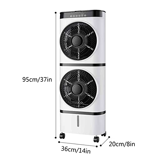 Portable air conditioner,3-IN-1 Air Cooler,Twin turbo air cooler,Optimized air duct,move silently,ac unit for bedroom,energy saving,power saving,suitable for bedroom,office,RV