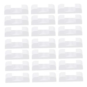 crilstyleo 50pcs display stand base necklace organizer stand rock display case acrylic display risers bracelet storage box bases specimen display case challenge coin display plastic bases 3d