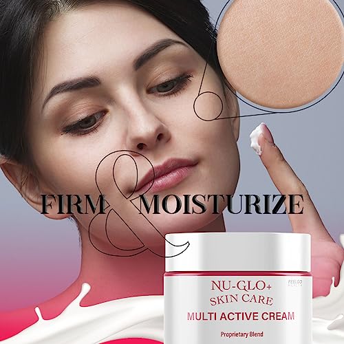 feelgo 3 Pack - Nu-Glo Skin Cream - Nu GLo Anti-Aging, Nu-Glo, Nu-Glo Cream, Nu Glo, Nuglo, Nuglo SkinCare, Nu Glo Anti-Wrinkle, Nu-Glo Cream, Skin Care for Face and Eye Cream Moisturizer For 3 Month