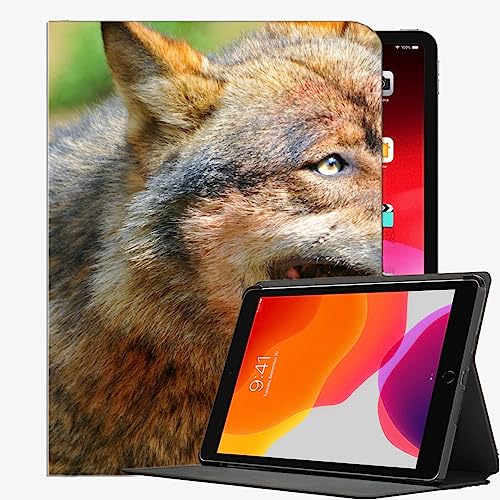 Wugao Wugao Compatible with iPad Air 5th Generation Case 2022/iPad Air Case 4th Generation 2020 10.9 Inch with Pencil Holder,Dog Cute Animal Tongue Full Body Protective Filio Smart case Cover