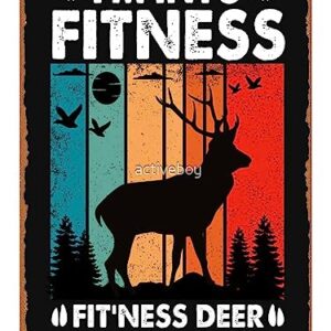 This Is My Deer Hunting Birthday Gift 1 Premium Metal Signs Vintage Kitchen Garden Bathroom Man Cave Bar Farm Fence Gift 8x12inch