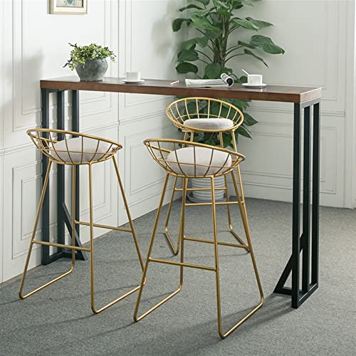 MUTYNE Bar Table Bar Tables and Chairs Coffee Shop Bars High Bar Tables Entertainment Places Long Bar Tables, Not Included Chairs Wine Table (Size : 160 * 40 * 85cm) (Size : 140 * 40 * 85cm)