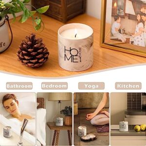 Freejac New Home Gift for Home Sweet Home Decor Housewarming Gift for Women Men Friends House Warming Decoration Party New Homeowner Gifts for Someone Moving Away Sage Scented Candle for Stress Relief