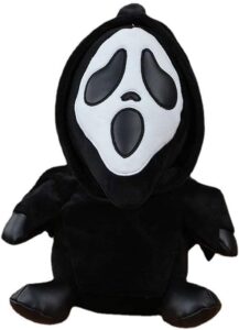 ghostface plush 11.8 screaming ghostface plush toy scary ghost stuffed plush halloween horror killers ghostface plushies doll reaper stuffed animal gift for kids