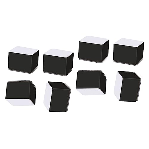 Uonlytech 8 Pcs Furniture Home Appliance Floor Mat Home Furniture Heavy Duty Chair Table Protector Pad Sofa Risers Furniture Coasters Chair Pads Scratches Carbon Steel Black Sofa Pads Lift