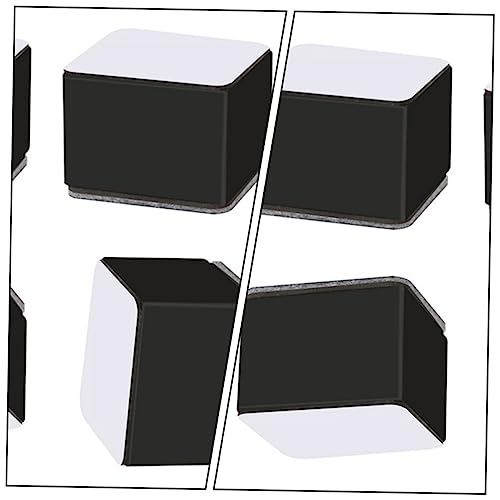 Uonlytech 8 Pcs Furniture Home Appliance Floor Mat Home Furniture Heavy Duty Chair Table Protector Pad Sofa Risers Furniture Coasters Chair Pads Scratches Carbon Steel Black Sofa Pads Lift