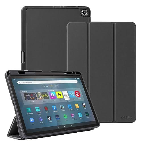 CoBak Case for All-New Amazon Fire Max 11 Tablet 2023 Release with Built-in Pencil Holder - Ultra Slim Smart Cover with Auto Wake/Sleep