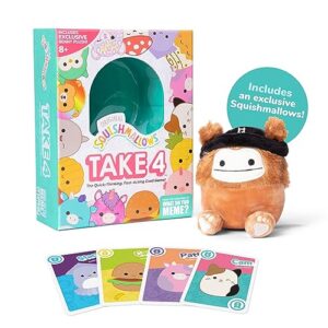 squishmallows take4: the fast-paced family game by the creators of what do you meme?®