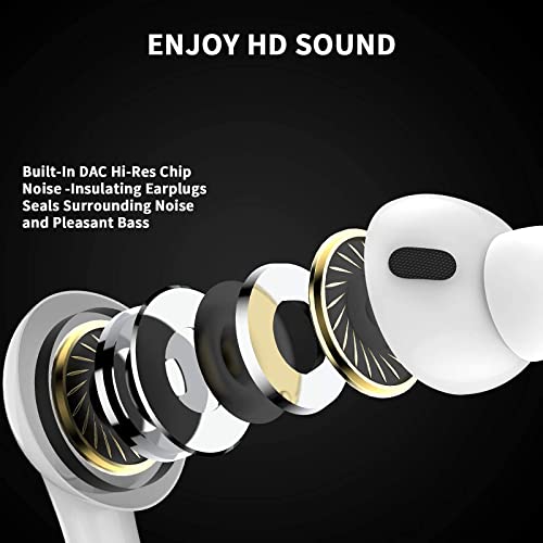 USB C Headphone for Google Pixel 7 Pro 7a 6a 6 5 5G,HiFi Stereo Bass in-Ear Type C Earphone Noise Canceling Earbuds with Microphone Volume Control,USB C to 3.5mm Adapter for Samsung S23 Ultra S22 S21