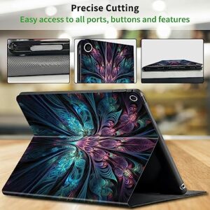 CGFGHHUY for Kindle Fire 7 Tablet Case 2019/2017 Release 9th/7th Generation 7 inch Lightweight Protective PU Leather Smart Stand Cover with Auto Wake Sleep - Peacocks Feathers