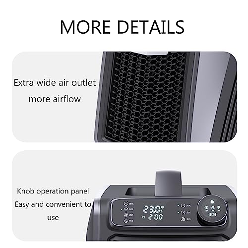 Portable Air Conditioners,evaporative Air Cooler with Panel Control,Outdoor Utility Air Conditioner and Dehumidifier for Camping,Tents Pet Houses