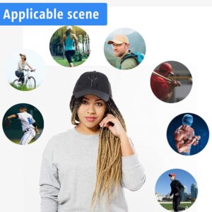 Firstoy Hidden Camera Cap, Full HD 1080P WiFi Spy Camera Hat with Night Vision and Remote Viewing Function, Nanny Cam Surveillance for Home Indoor Outdoor Security as Cycling Walking Traveling