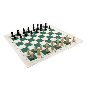 portable chess checkers set,professional tournament chess board with chess checkers,2 in 1 travel board games for kids and adults, folding roll up chess game sets