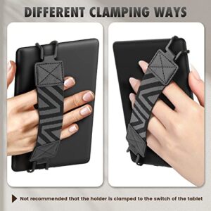 MoKo iPad 10.2 Case for iPad 9th Generation 2021+Security Hand-Strap for 6-8" Kindle eReaders Fire Tablet