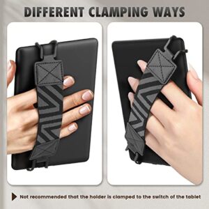 MoKo iPad 10.2 Case for iPad 9th Generation 2021 + Security Hand-Strap for 6-8" Kindle eReaders Fire Tablet