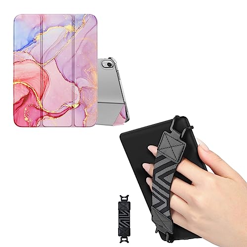 MoKo iPad 10th Generation Case 2022 + Security Hand-Strap for 6-8" Kindle eReaders Fire Tablet