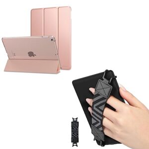 moko case fit 2018/2017 ipad 9.7 5th / 6th generation + security hand-strap for 6-8" kindle ereaders fire tablet