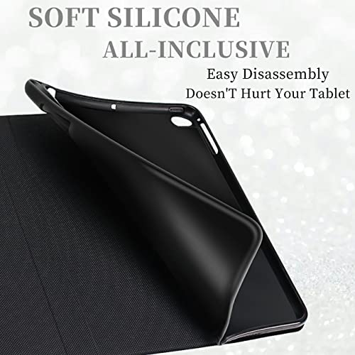 Case for Amazon Fire 7 Tablet (Only fit 12th Generation, 2022 Release) Slim PU Leather Multi-Angle Smart Folio Stand Cover with Auto Wake Sleep, Cat Paw