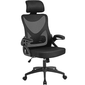 marury big and tall office chair, high back ergonomic mesh office chair, soft comfort chair, for heavy people home office desk chair