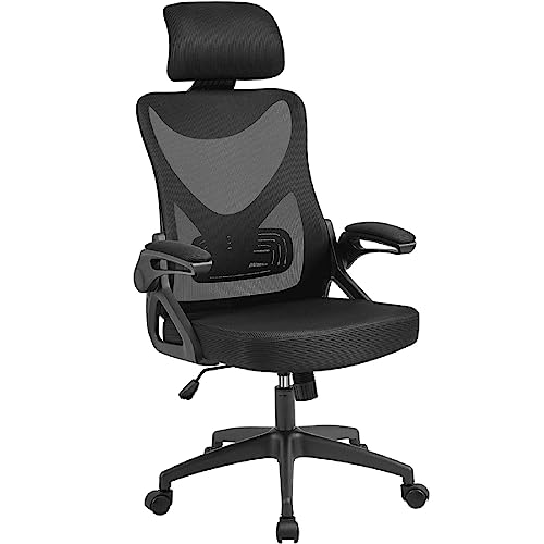 MARURY Big and Tall Office Chair, High Back Ergonomic Mesh Office Chair, Soft Comfort Chair, for Heavy People Home Office Desk Chair