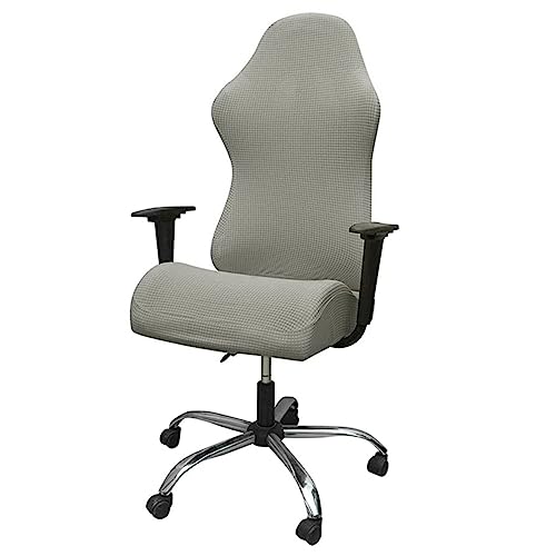 MARURY Big and Tall Office Chair, Elastic Armchair Computer Office Chair, Modern Home Office Desk Chair, with Memory Sponge for Home Office Make Up