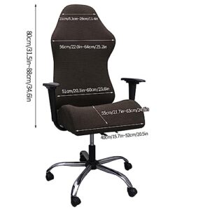 MARURY Big and Tall Office Chair, Elastic Armchair Computer Office Chair, Modern Home Office Desk Chair, with Memory Sponge for Home Office Make Up