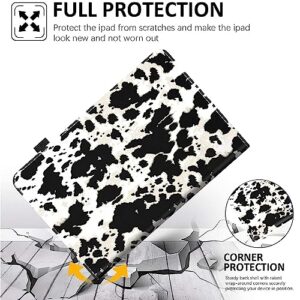 Case for All-New Amazon Kindle Fire 7 (2022 Release-12th Generation), Multi-Angle Smart Stand Cover Auto Sleep/Wake for Amazon Kindle Fire HD 7 Tablet，Cow Skin Pattern