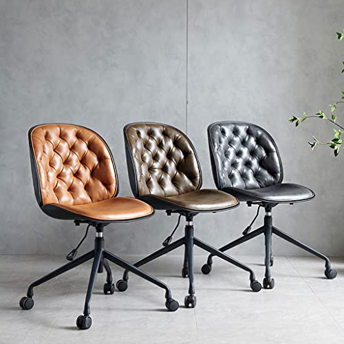 MACIUM Tall Bar Stools Bar Chair Computer Chair Office Lifting Swivel Chair Nordic Simple Desk Chair Backrest Home Leisure Bar Chair Kitchen Counter Bar Stool (Color : B)