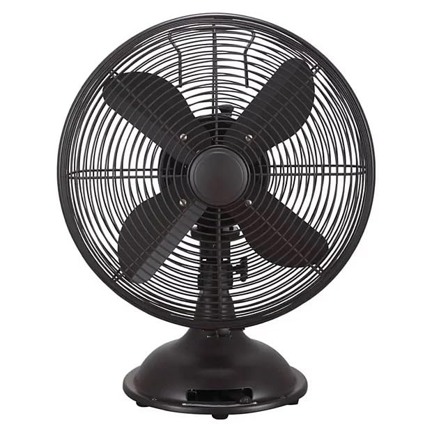 ODISU Antique style oscillating fan for a cool vintage look, suitable for office, bedroom