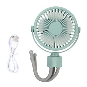 crafthrou small table fan 1 set deformation folding fan protable fan usb rechargeable fan portable mini fan vintage desk fan silent table fan multi-function fan cooling fan small fan pp