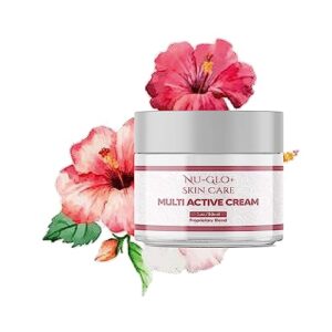 nu-glo cream - nu glo skincare face cream, nuglo multi active cream - daily moisturizer face cream (single)